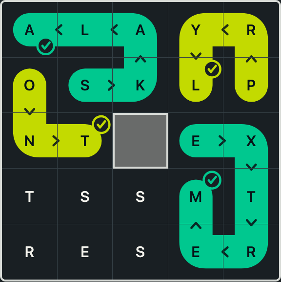 Swend board, nearly solved